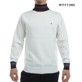 トミーヒルフィガー ゴルフ メンズ シグネチャーストライプ ハイネックセーター TOMMY HILFIGER GOLF THMA471 秋冬モデル お誕生日祝い お祝い 記念品 お父さん 父の日 彼氏 男性 30代 40代 50代 60代  還暦祝い 敬老の日 人気プレゼント プレゼント