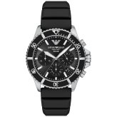 エンポリオアルマーニ EMPORIO ARMANI 腕時計 メンズ ソーラー クロノグラフ シリコン AR11830【2026 新作】