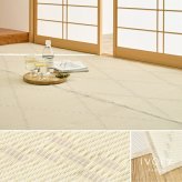 夏ラグ 夏用カーペット 洗える い草風 カーペット 江戸間 3帖 3畳 上敷き 花ござ パステルカラー ラグ マット 送料無料 北欧 モダン 家具 インテリア ナチュラル テイスト 新生活 オススメ おしゃれ 後払い