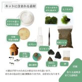 テラリウムキット 【湖がある牧場】 コケテラリウム おしゃれ 贈り物 ガラスボウル コケインテリア 母の日ギフト 手作りキット 創作キット 苔インテリア 苔リウム コケリウム 作成キット お誕生日 おうち時間 ステイホーム 敬老の日 ワークショップ 父の日 イベント