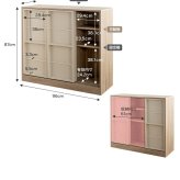 推し活 棚 推し活収納 本 収納 ブックシェルフ オープンラック キャビネット 3段 書 薄型 木製 スリム コンパクト 一人暮らし キッズ用品 漫画 おもちゃ収納 子供 壁 大容量 ディスプレイ リビング 幅71 スライド 隠す 新生活