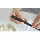 中鉢2枚+箸置き2個+箸2膳セット / monochrome line+名古屋のお箸 / ギフトボックス＆熨斗付き / 瀬戸焼【送料無料（北海道・沖縄を除く）】