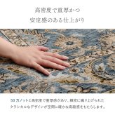 ラグ カーペット ウィルトン エジプト製 ホット 対応 床暖房対応 長方形 ペルシャ調 花柄モチーフ パイル リビング ダイニング 玄関マット キッチンマット マット 絨毯 上品 高級感 オールシーズン おしゃれ かわいい 北欧 約200×250cm
