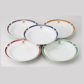 マーブルカレー＆スープ5P 磁器 美濃焼 やきものの里から、暮らしを贈ります。　ギフト 食器 セット テーブルウェア