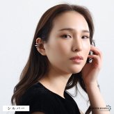 ステンレス 3連イヤーカフ シンプル ライン メタルイヤーカフ 重ね付け風 ゴールド 18KGP シルバー ミックス 片耳1点 可愛い プチプラ 耳の穴不要 痛くない レディース 女性 金属アレルギー対応フェイクピアス ノンホール イヤリング