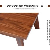 テーブル センター 100×50cm ヴィンテージ ブラウン アカシア ロー 天然木 リビング コーヒー 木製 西海岸 レトロ カフェ ウッド