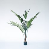 観葉植物 造花 ケンチャヤシ BROWN 全高約152cm 大型 フェイクグリーン 本物そっくり おしゃれ インテリア 人工観葉植物 アーティフィシャルグリーン オフィス 店舗 ホテル 開店祝い 室内 ケンチャパーム ヤシの木 フェイク