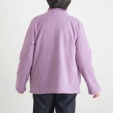 シニアファッション レディース 80代 70代 60代 90代 秋冬 あったか 防寒 裏ボア あったか フリース エンボス ジャケット おばあちゃん 服 誕生日 プレゼント ジャンパー 女性 ハイミセス ミセス 祖母 お年寄り 老人 高齢者（cki-fo2-2546d762）