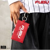 FUBU フブ キーチャーム メンズ レディース fam-62903 キーホルダー コインケース カードケース フラグメントケース 小銭入れ 財布 フェイクレザー ロゴ ストリート ヒップホップ ダンス カジュアル 小物 ギフト プレゼント 2026FW Karlas