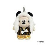 ディズニー ミッキー連獅子 マスコット 白 ぬいぐるみ 吉徳 松竹 監修 親獅子の精 キャラクター グッズ 歌舞伎 コラボ 日本 お土産 伝統芸能 インテリア マスコット人形
