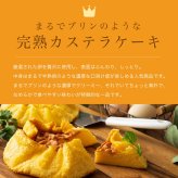 【完熟カステラケーキ】ギフト ハニープレーン味とチョコレート味の2種 卵たっぷり プリンのようなしっとりなめらか シフォンケーキ おいしい お菓子 ギフト デザート【送料無料※一部地域を除く】