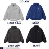 Reebok リーボック モンスターブルゾン レディース rl-6502 中綿ジャケット スタンドネック ミリタリー アウター ナイロン タスラン ダイヤキルト 防寒 刺繍 オーバーサイズ スポーツ カジュアル アウトドア M L LL 2026FW Karlas