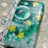 【全機種対応】職人の手作り！和柄スマホケース「利」名入れ 送料無料 和柄 和風 桜 職人 伝統工芸 ハンドメイド ハードケース 手帳型 iPhone 17 Xperia AQUOS Android 各機種対応