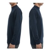 トミーヒルフィガー ゴルフ メンズ フロントロゴ 長袖モックネックシャツ TOMMY HILFIGER GOLF THMA465 秋冬モデル お誕生日祝い お祝い 記念品 お父さん 父の日 彼氏 男性 30代 40代 50代 60代  還暦祝い 敬老の日 人気プレゼント プレゼント