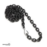 太角チェーン 幅9mm シルバー ゴールド イーグルフック チェーンネックレス フェザーネックレス チェーン 燻 太角チェーンセット 太め 全てステンレス素材！