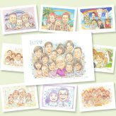 古希のギフトに、気持ちが伝わる似顔絵をお届けします。相談しながら作れる、あたたかな似顔絵ギフトです。 似顔絵 ギフト 古希 名入れ 手描き プレゼント 贈り物 古希 記念 長寿 傘寿 大人数 おじいちゃん おばあちゃん 祖父母 修正無料 名入れ 下書き確認 そっくり 親孝行 実績多数 かわいい 一生もの 70歳 古希 長寿祝い サプライズ 傘寿祝い 古希祝い 感謝の品 色紙 ハロウィン 感謝