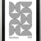日本製 バウハウス BAUHAUS A3 サイズ ポスター アート おしゃれ 絵画 インテリア 北欧 イラスト マット紙 艶消し アートパネル 額 フレーム デザイン 壁掛け ギフト 新築祝い ディスプレイ  速達 送料無料