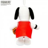 スヌーピー ぬいぐるみ マスコット バスケ 吉徳 SNOOPY キャラクター グッズ スポーツ ユニフォーム 人形 雑貨 ギフト プレゼント お祝い