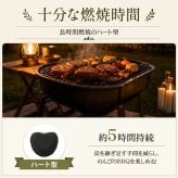 成形炭 ハート形 丸形 10kg 高火力 無臭 低煙 長持ち 遠赤外線 バーベキュー BBQ 暖房 キャンプ 飯盒炊爨 テント 焼き鳥 炭焼き グリル 屋台 蒲焼 直火焼き 新発売 新商品