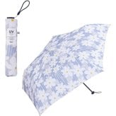 wpc. フラワーアンドステム mini 花柄 フラワー 総柄 ミニ 折り畳み傘 晴雨兼用 定形外 送料無料 日傘 雨傘 傘 UVカット AL02-045-002 撥水 軽量 wpc