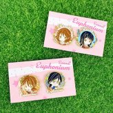 響けユーフォニアム 久美子 あすか ピンバッジセット 久美子＆麗奈 響け！ユーフォニアム アニメ  (MCOR)