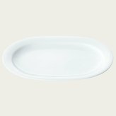アークティック ホワイト 35.5cmオーバルプラター 〈4000L/91544〉 ノリタケ 正規品 化粧箱なし 業務用 自宅用 オープンストック 電子レンジ対応 食洗機対応 食器