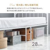 ベッド 寝具 マットレス付シングル シングル マットレス ボンネルコイル ポケットコイル フェミニン かわいい 姫系 メッシュ床 床下収納 引っ越し 子供部屋 フレーム フロア 寝室 一人暮らし 新生活