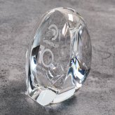 退職記念  感謝状 クリスタルトロフィー CR-56大 CR-56中 CR-56小 名入れ無料 