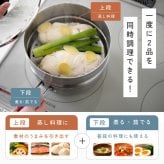 ステンレス せいろ 日本製 燕三条 せいろ蒸しステンレスせいろ 雪平鍋 ガラス蓋 3点セット 15cm 18cm 食洗機対応 セイロ 蒸籠 ガス火 IH対応 蒸し器セット コンパクト ユキヒラ蒸し器 せいろ蒸し器 セイロ スチーマー arnest アーネスト