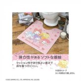 サンリオ トイレマット PVC 55×60cm キャラクター グッズ 拭ける 撥水 抗菌 防臭 トイレタリー 洗濯不要 おしゃれ かわいい ハローキティ マイメロディ クロミ シナモロール ポムポムプリン ギフト サンリオ正規ライセンス品