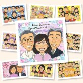 贈り物 似顔絵 退職祝い ギフト 名入れ プレゼント 手描き 退職 定年 お祝い 定年退職 送別会 記念 お父さん 先輩 上司 お母さん 名入れ 修正無料 下書き確認 宝物 喜ばれる かわいい 似てる 送別会 定年退職 退職ギフト 思い出 サプライズ 傘寿祝い 大人数 ハロウィン 感謝の品 感激 同窓会 メモリアル オリジナル 卒寿祝い オーダーメイド メモリアルギフト