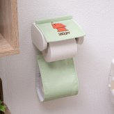 スヌーピー ペーパーホルダーカバー ドッグハウス グリーン トイレ用品 SNOOPY
