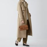 ハンドバッグ レディース かぶせ 牛革 本革 シボ ショルダーベルト 2way B6 横向き 上品 通勤 フォーマル オケージョン 小さめ きれいめ 斜めがけ 肩掛け バッグ HALEINE アレンヌ セレモニー 入学式 卒業式 結婚式 お呼ばれ 4F 4FB (07000404r)