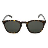 サンローラン Saint Laurent サングラス グローバルフィット UVカット ウェリントン アイウェア SL 28 SLIM-002 メンズ レディース ユニセックス ハバナ+グレー 国内正規品