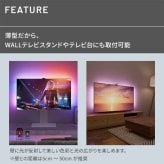 テレビ台 テレビボード シンクロビジュアルライト Mサイズ LED間接照明 シアターライト ホームシアター DVD鑑賞 調光 調色 部品 パーツ おしゃれ インテリアテレビスタンド 壁寄せ