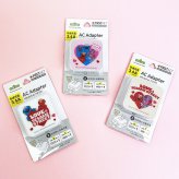 セサミストリート エルモ＆クッキーモンスター＆アビー USB/USB Type-C ACアダプタ 充電器 スマホ用品