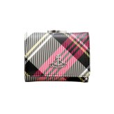 ヴィヴィアンウエストウッド VIVIENNE WESTWOOD 三つ折り財布 折り畳み SMALL FRAME WALLET 51010018-s0012 O101 NEW EXHIBITION TARTAN