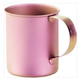 燕熟の技 チタンマグカップ240mL ピンク マグカップ 軽量チタン製 チタン製 日本製【北海道・沖縄県・離島 配送不可】