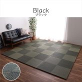 置き畳 ユニット畳 システム畳 国産 日本製 ナチュラルスタイル い草 消臭 抗菌防臭 市松 約82×82×2.3cm 4P 同色4枚組