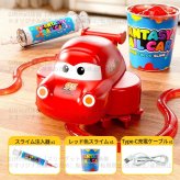 【Tiktok話題】スライム ロード カー 水晶粘土 おもちゃ 手描きのスライムレールの上を走る車 かわいい 4歳以上 DIY コース スライム Type-C充電 簡単 成形 繰り返し使える 室内遊び 親子遊び 男の子 女の子 誕生日 プレゼント クリスマス スライム付き 150ml レール作成 ミニカー キット steam教育 知育