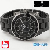 【送料無料】（お取り寄せ）腕時計 メンズ Salvatore Marra サルバトーレマーラ セラミックウォッチ アラビアインデックス 3気圧防水 回転ベゼル SM23103-BKA ブランド 人気 シンプル ウォッチ カジュアル フォーマル 誕生日 [SM23103-BKA]