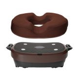 ライフフィット 2WAYトレーナースマート LIFEFIT 振動マシン ブルブルマシン 2WAY 立ち 座り 円座クッション パワーベルト付 1年保証付き