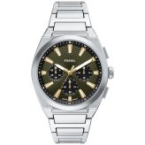 フォッシル FOSSIL 腕時計 メンズ EVERETT クロノグラフ アナログ ステンレススチールウォッチ FS6183【2026 新作】