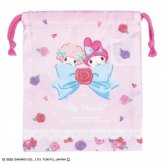 マイメロディ 巾着 Sサイズ サンリオ キャラクター グッズ 小物入れ コップ袋 入園 入学 通園 通学 幼稚園 保育園 小学校 女の子 かわいい サンリオ正規ライセンス品