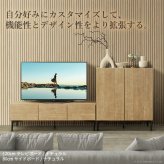 テレビボード 板扉/幅120cm テレビ台 ローボード TVボード 国産 日本製 セミ完成品 リビングボード テレビラック リビング収納 TV台 AVボード おしゃれ ナチュラル ウォールナット ブラウン オーク ホワイト ヴィンテージ〔テレビ台FV〕
