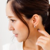 ハワイアンジュエリー ピアス 片耳 両耳 レディース メンズ サージカルステンレス 金属アレルギー対応 小さめ つけっぱなし シルバー ゴールド ピンクゴールド  男性用 女性用 ジェンダーレス