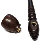 パイプ カービングウッドパイプ 小型 ミニ たばこ 木製 喫煙具 おしゃれ ブラウン 天然木 かっこいい メンズ タバコ