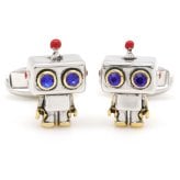 ポールスミス カフス PaulSmith カフスボタン カフリンクス メンズ ロボット ブリキロボ シルバー ブルー レッド ゴールド M1A-CUFF-WROBOT 82 【ラッピング無料 誕生日 お祝い プレゼント ギフト 贈り物】 送料無料