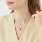 【無料ラッピング】  ヨンドシー 4℃ EAU DOUCE４℃ K10イエローゴールド ネックレス タイガー アイ ホワイト トパーズ ブランド 正規品 新品 ギフト プレゼント 人気 おすすめ 誕生日 記念日 クリスマス 送料無料