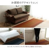 廊下 敷 敷き 国産 純国産 日本製 い草 抗菌防臭 モダン 自然素材 不織布 約80×440cm